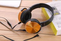 HKM-025875 Stereo Bass Headset with Noise Reduction and Built-in Microphone for Smartphones and Computers