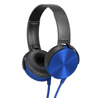 HKM-025875 Stereo Bass Headset with Noise Reduction and Built-in Microphone for Smartphones and Computers