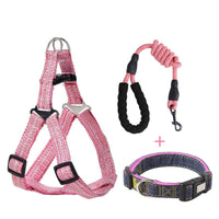 HKM-026003 Retractable Explosion-Proof Dog Traction Rope Harness for Safe Walking