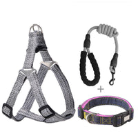 HKM-026003 Retractable Explosion-Proof Dog Traction Rope Harness for Safe Walking