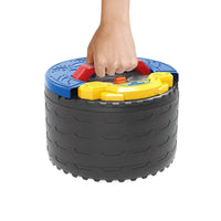 HKM-026067 Creative Parking Lot Toy Set with Diecast Cars and Light Music for Children