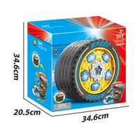 HKM-026067 Creative Parking Lot Toy Set with Diecast Cars and Light Music for Children