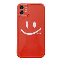HKM-026067 Smiley Design TPU Phone Case for iPhone 12, 11, X, XS, XR, 8, 7 Series