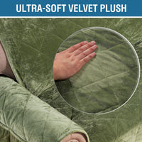 HKM-026195 Non-Slip Ultra-Soft Velvet Plush Sofa Cushion with Solid Backing for Living Room and Bedroom
