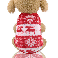 HKM-026579 Cozy Coral Velvet Flannel Pet Clothes for Warmth and Comfort