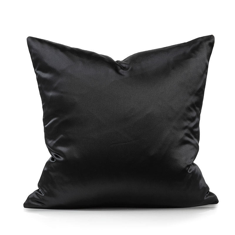 HKM-026643 Light Luxury Jacquard Pillow Cover in Silver Birch Design