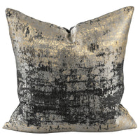 HKM-026643 Light Luxury Jacquard Pillow Cover in Silver Birch Design