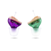HKM-026707 Invisible Micro Hearing Aid Q10 for Seniors - Adjustable Wireless Ear Sound Amplifier with Accessories