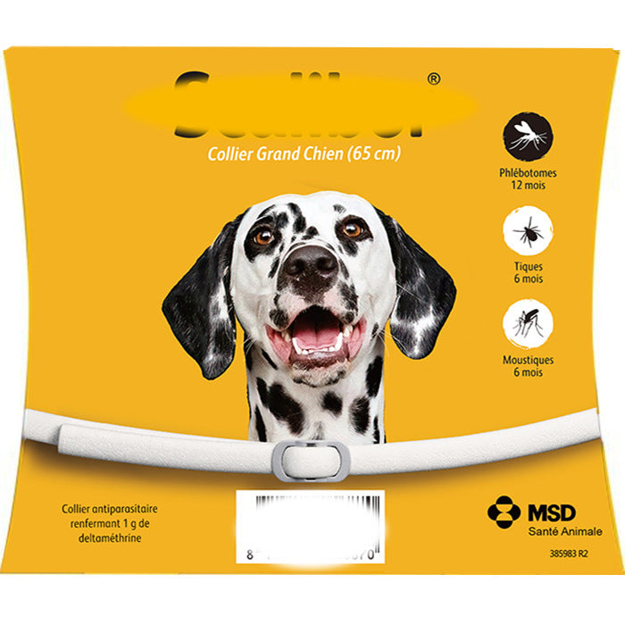 HKM-026835 Insect Repellent Collar for Large and Small Dogs and Cats - Flexible Sizing Options