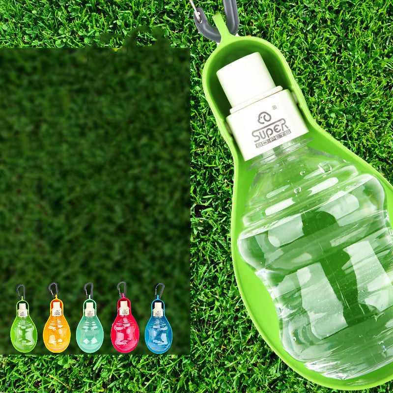 HKM-026835 Portable Dog Water Bottle with Removable Top for Outdoor Use – 250ML Capacity
