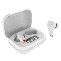 HKM-027027 TWS Wireless Bluetooth Headset P82 with Charging Case in Black, White, and Green