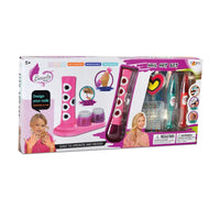 HKM-027219 DIY Nail Art Cosmetic Play Set for Kids with Dryer Nail Pen - Pretend Manicure Toy for Ages 5 and Up