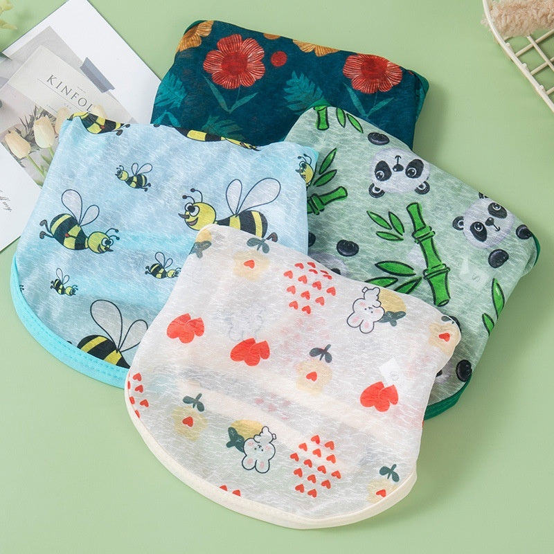 HKM-027539 Sunscreen Cool Vest for Cats - Lightweight Polyester Pet Clothing in Fun Colors