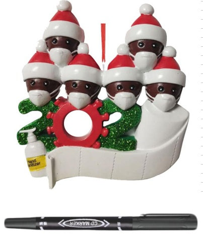 HKM-027731 Christmas Tree Pendant in PVC - Multiple Head Sizes Available