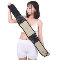 HKM-027795 Self-Heating Physiotherapy Belt with 20 Magnets - Adjustable S to XL Waist Size
