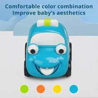 HKM-027923 Cartoon Friction Toy Vehicle for Toddlers - Colorful Push Car for Kids 0-7 Years