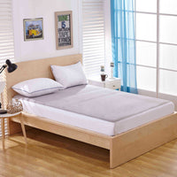HKM-027923 Waterproof Cotton Terry Cloth Bed Sheet with TPU Membrane in Various Sizes and Colors