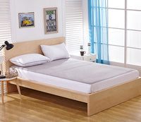 HKM-027923 Waterproof Cotton Terry Cloth Bed Sheet with TPU Membrane in Various Sizes and Colors