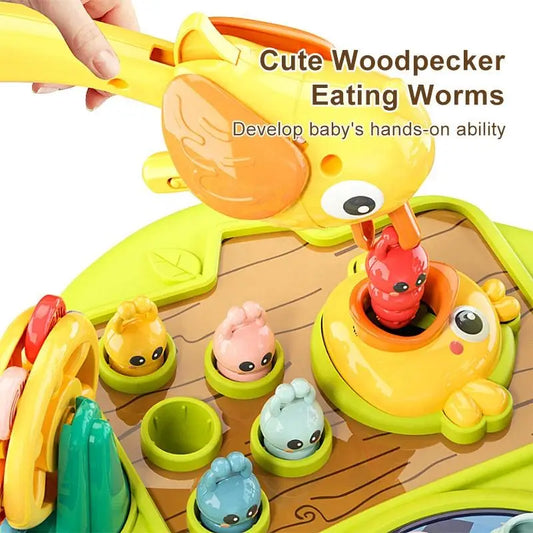 Farm Animal Play Desk - Multi-Function Game Learning Table for Children