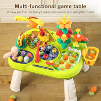HKM-028115 Farm Animal Play Desk - Multi-Function Game Learning Table for Children