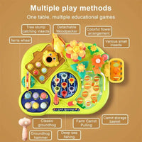 HKM-028115 Farm Animal Play Desk - Multi-Function Game Learning Table for Children