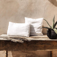 HKM-028179 Linen Pillowcase with Core Cushion for Living Room – 40x40cm to 65x65cm Sizes Available