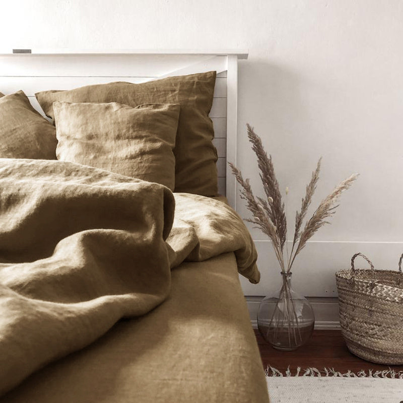 HKM-028179 Linen Pillowcase with Core Cushion for Living Room – 40x40cm to 65x65cm Sizes Available