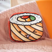 HKM-028435 Hand-Painted Plush Sushi Toy – Soft PP Cotton, Fashion Casual Design