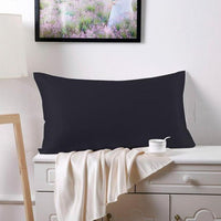 HKM-028499 100% Mulberry Silk Pillowcase - Double-Sided, 19 Mommes, 76x51cm and 51x66cm, Simple Style
