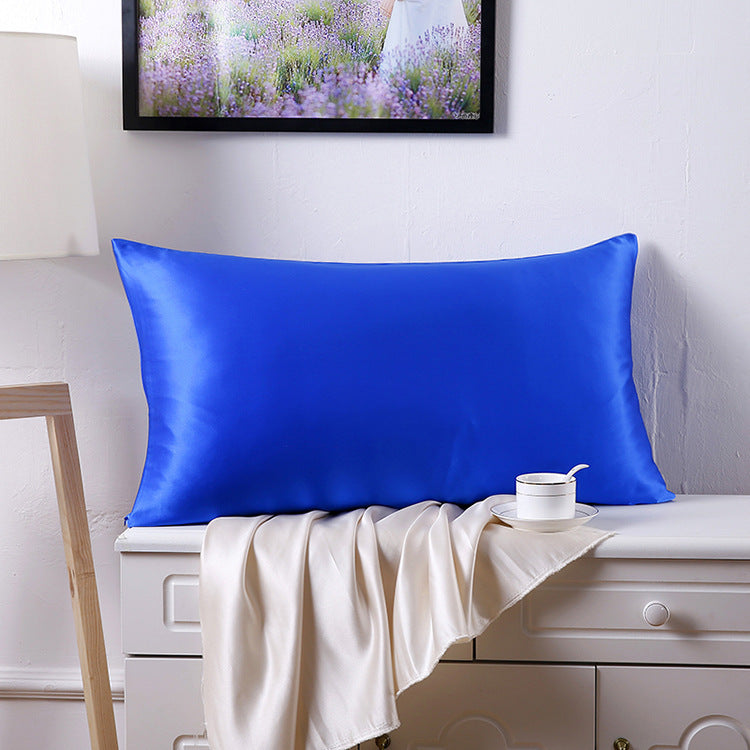 HKM-028499 100% Mulberry Silk Pillowcase - Double-Sided, 19 Mommes, 76x51cm and 51x66cm, Simple Style