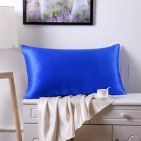 HKM-028499 100% Mulberry Silk Pillowcase - Double-Sided, 19 Mommes, 76x51cm and 51x66cm, Simple Style