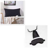 HKM-028499 100% Mulberry Silk Pillowcase - Double-Sided, 19 Mommes, 76x51cm and 51x66cm, Simple Style
