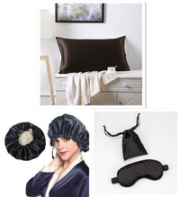HKM-028499 100% Mulberry Silk Pillowcase - Double-Sided, 19 Mommes, 76x51cm and 51x66cm, Simple Style