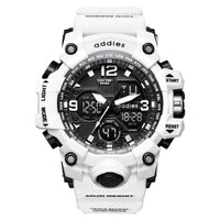 HKM-028627 Dual Display Electronic Sports Watch for Men – Waterproof, Multi-Function, and Versatile Design