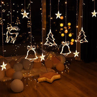 HKM-028883 Christmas Pendant String Light with Remote Control - 3.5m Waterproof Decoration for Home and Event Lighting