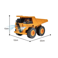 HKM-029075 1/24 Scale Electric RC Construction Engineering Truck Toy for Kids Ages 2 and Up