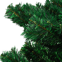 HKM-029075 Spiral Christmas Tree with Warm White LED Lights and Stand - 150 cm Height