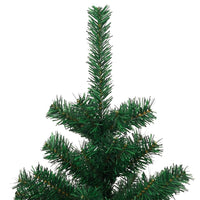HKM-029075 Spiral Christmas Tree with Warm White LED Lights and Stand - 150 cm Height