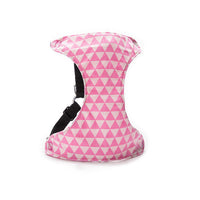 HKM-029459 Small Cotton Triangle Dog Training Chest Harness with Adjustable Strap in Multiple Colors
