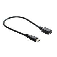 HKM-029651 USB Data Transfer Cable: Micro Female to Type-C Male, 0.25M