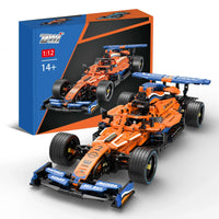 HKM-029843 1/12 Scale RC Building Blocks Sports Car - DIY Assembly, Programmable Educational Toy for Kids 8+