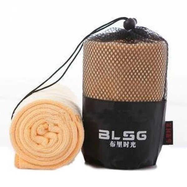 HKM-029843 Light Green Sports Towel - Absorbent, Embroidered, 30cm x 100cm Outdoor Fitness Essential