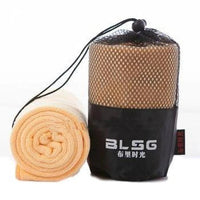 HKM-029843 Light Green Sports Towel - Absorbent, Embroidered, 30cm x 100cm Outdoor Fitness Essential