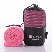 HKM-029843 Light Green Sports Towel - Absorbent, Embroidered, 30cm x 100cm Outdoor Fitness Essential