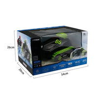 HKM-029907 Amphibious 1:16 RC Car Stunt Boat 4WD Remote Control Vehicle for Kids Ages 2-7