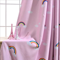 HKM-029971 Colorful Rainbow Blackout Curtains for Kids' Bedrooms – Variety of Styles and Sizes