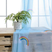 HKM-029971 Colorful Rainbow Blackout Curtains for Kids' Bedrooms – Variety of Styles and Sizes