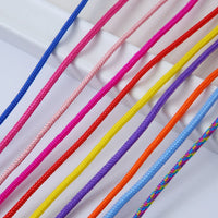 HKM-030099 2mm Polyester Braided Rope for Outdoor Gear and Safety Applications, 100m Length