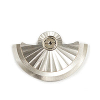 HKM-030611 NH7 Series Metal Watch Rotor - Vertical Pattern Options in Gold, Silver, Black, Rose Gold, and Royal Blue