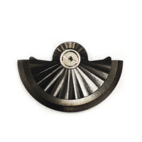 HKM-030611 NH7 Series Metal Watch Rotor - Vertical Pattern Options in Gold, Silver, Black, Rose Gold, and Royal Blue